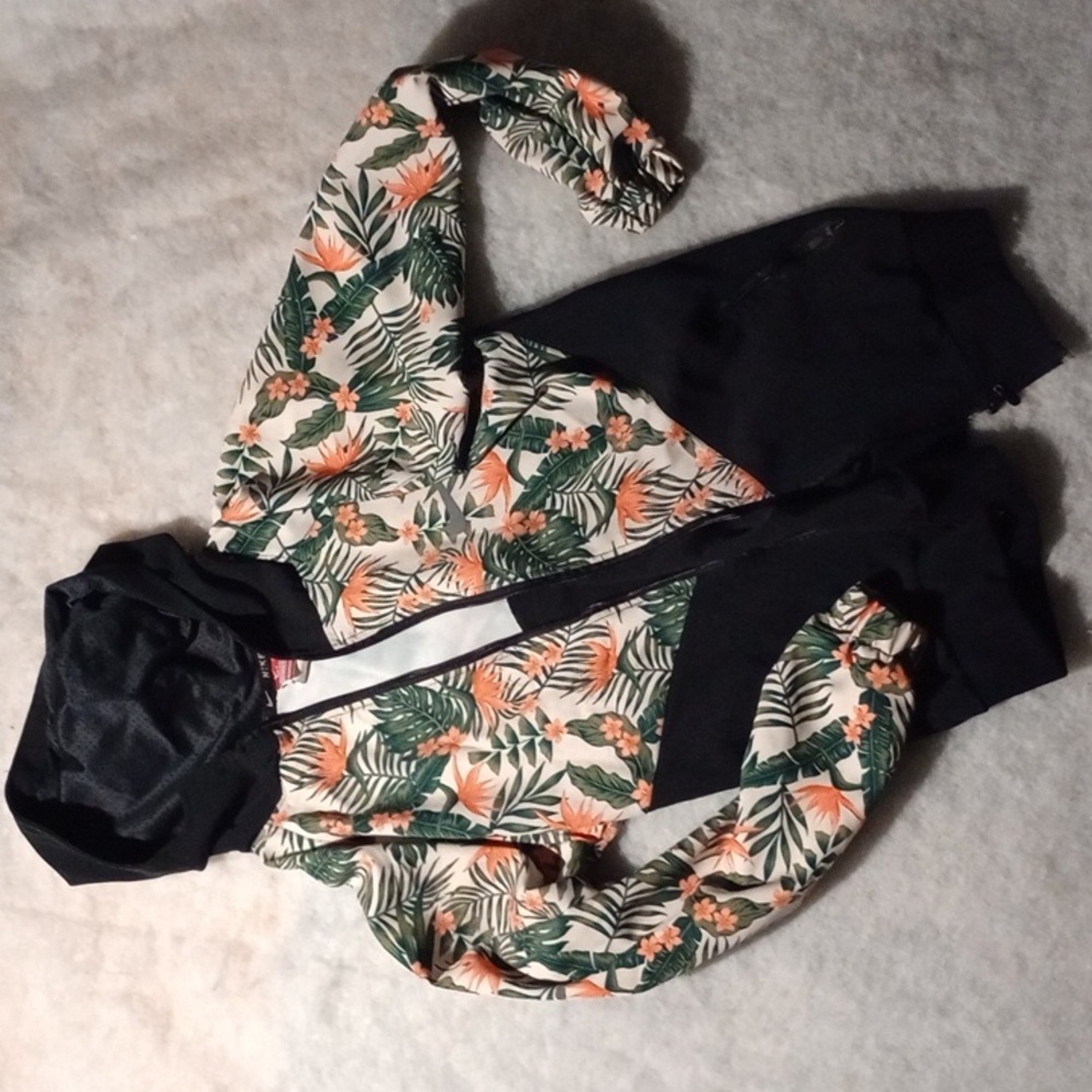Nike Floral Jacket Birds of Paradise